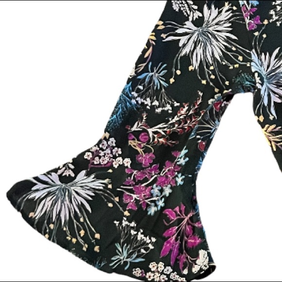 Monteau long sleeve blouse choker collar/bell sleeves Sz Juniors XL fits… - Picture 8 of 9